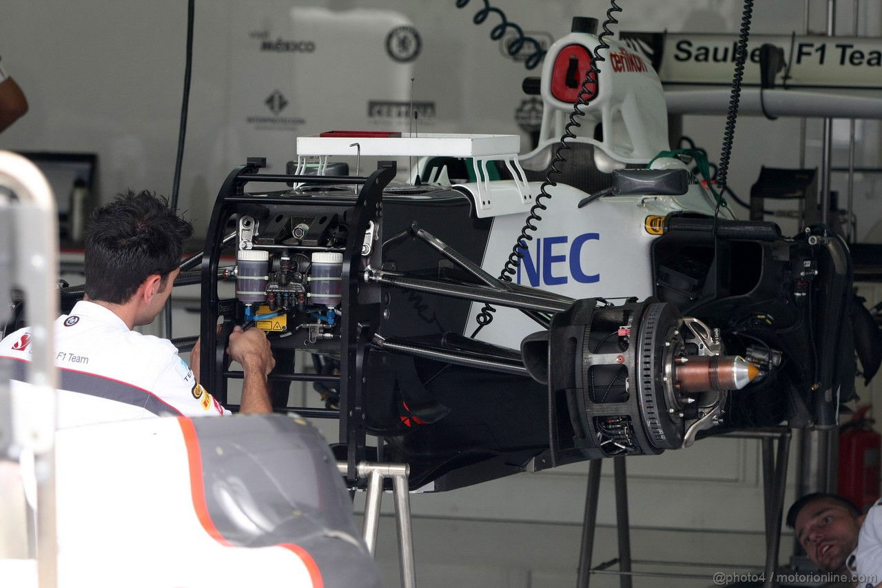 GP UNGHERIA, 26.07.2012- Sauber F1 Team C31