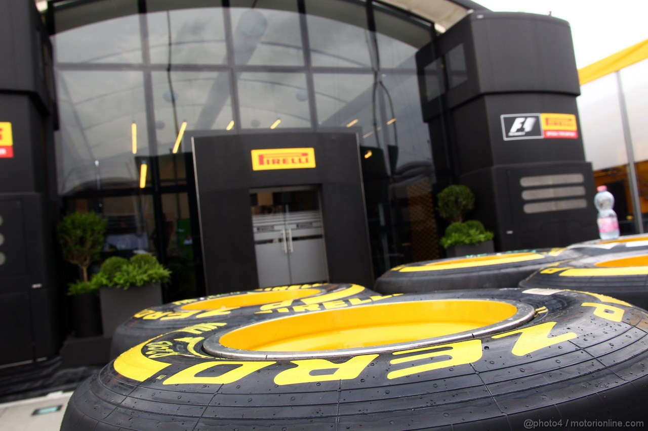 GP UNGHERIA, 26.07.2012- Pirelli Tyres