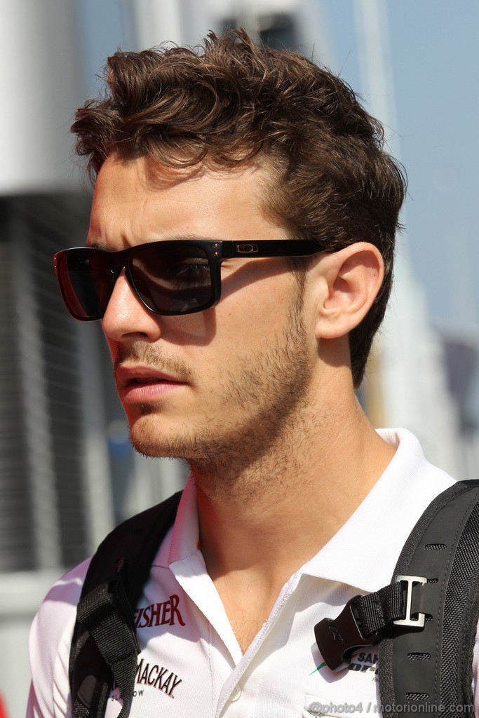 GP UNGHERIA, 28.07.2012- Jules Bianchi (FRA), Test Driver, Sahara Force India Formula One Team VJM05