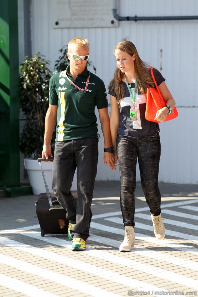 GP UNGHERIA, 28.07.2012- Heikki Kovalainen (FIN) Caterham F1 Team CT01 