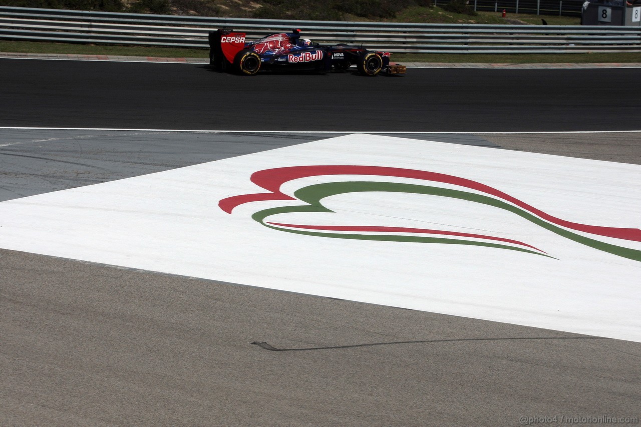 GP UNGHERIA, 28.07.2012- Prove Libere 3, Daniel Ricciardo (AUS) Scuderia Toro Rosso STR7 