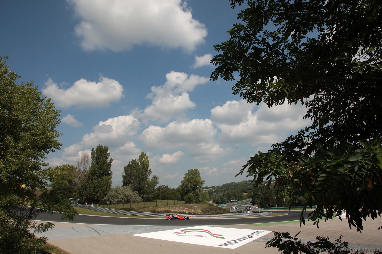 GP UNGHERIA, 28.07.2012- Prove Libere 3, Charles Pic (FRA) Marussia F1 Team MR01 