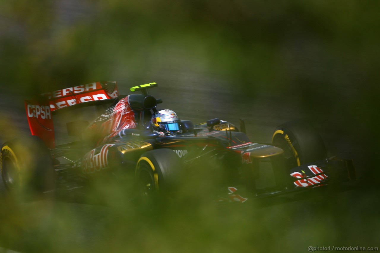 GP UNGHERIA, 28.07.2012- Prove Libere 3, Jean-Eric Vergne (FRA) Scuderia Toro Rosso STR7 