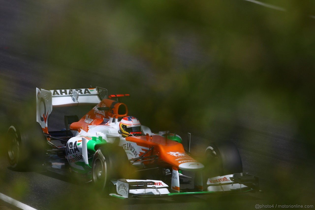 GP UNGHERIA, 28.07.2012- Prove Libere 3, Paul di Resta (GBR) Sahara Force India F1 Team VJM05 