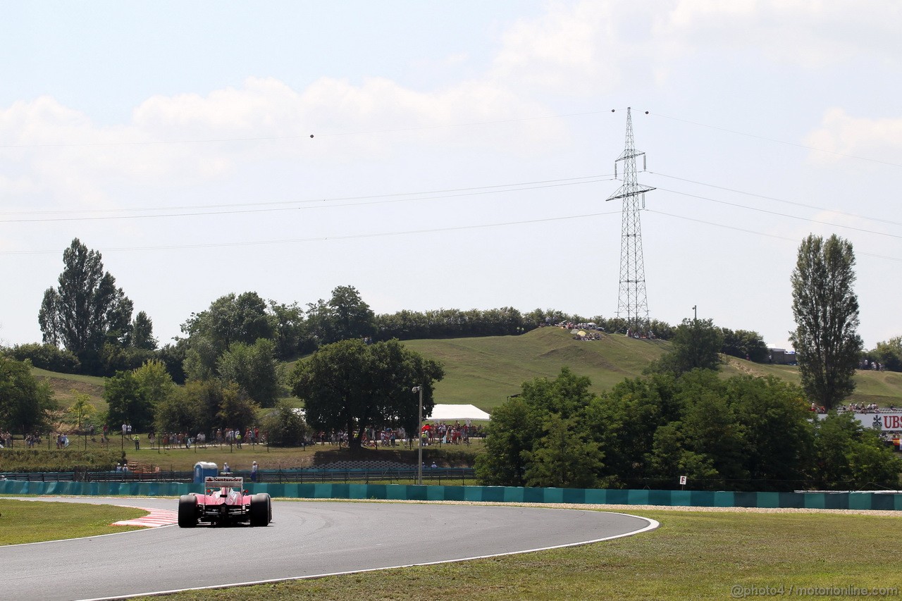 GP UNGHERIA, 28.07.2012- Prove Libere 3, Felipe Massa (BRA) Ferrari F2012 