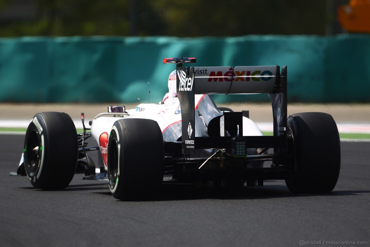 GP UNGHERIA, 28.07.2012- Qualifiche, Kamui Kobayashi (JAP) Sauber F1 Team C31 