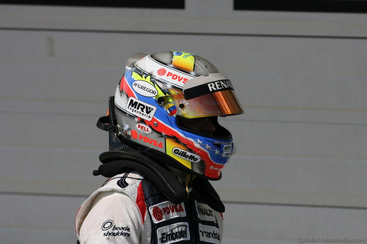 GP UNGHERIA, 28.07.2012- Qualifiche, Pastor Maldonado (VEN) Williams F1 Team FW34 