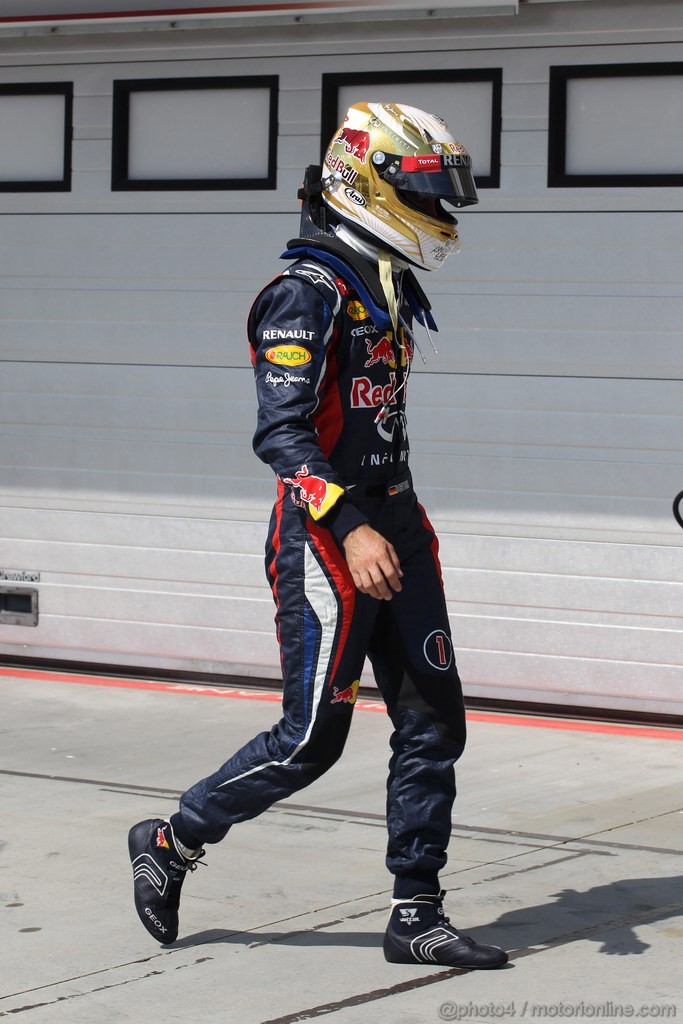 GP UNGHERIA, 28.07.2012- Qualifiche, Sebastian Vettel (GER) Red Bull Racing RB8 