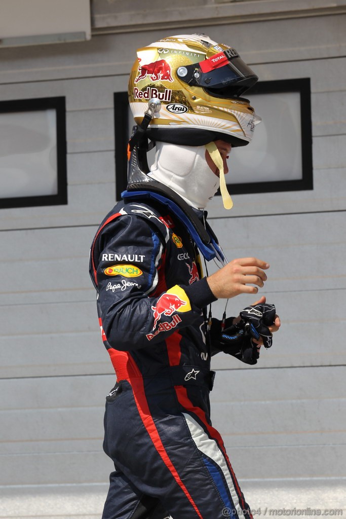 GP UNGHERIA, 28.07.2012- Qualifiche, Sebastian Vettel (GER) Red Bull Racing RB8 