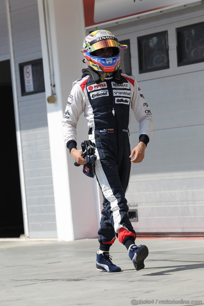 GP UNGHERIA, 28.07.2012- Qualifiche, Pastor Maldonado (VEN) Williams F1 Team FW34 