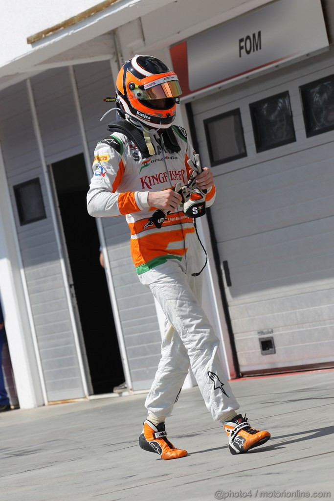 GP UNGHERIA, 28.07.2012- Qualifiche,  Nico Hulkenberg (GER) Sahara Force India F1 Team VJM05 