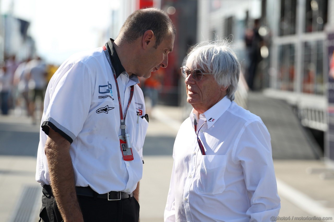 GP UNGHERIA, 28.07.2012- Bernie Ecclestone (GBR), President e CEO of Formula One Management  