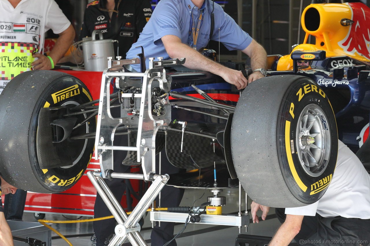 GP UNGHERIA, 28.07.2012- Red Bull Racing RB8