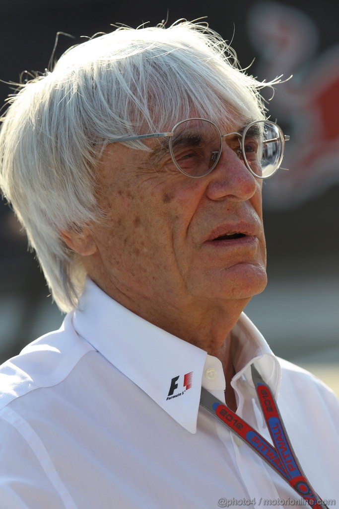 GP UNGHERIA, 28.07.2012- Bernie Ecclestone (GBR), President e CEO of Formula One Management  