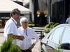 GP UNGHERIA, 28.07.2012- Bernie Ecclestone (GBR), President e CEO of Formula One Management e Pasquale Lattuneddu (ITA), FOM 