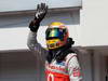 GP UNGHERIA, 28.07.2012- Qualifiche, Lewis Hamilton (GBR) McLaren Mercedes MP4-27 pole position