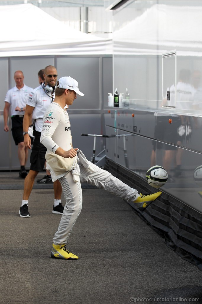 GP UNGHERIA, 27.07.2012- Nico Rosberg (GER) Mercedes AMG F1 W03