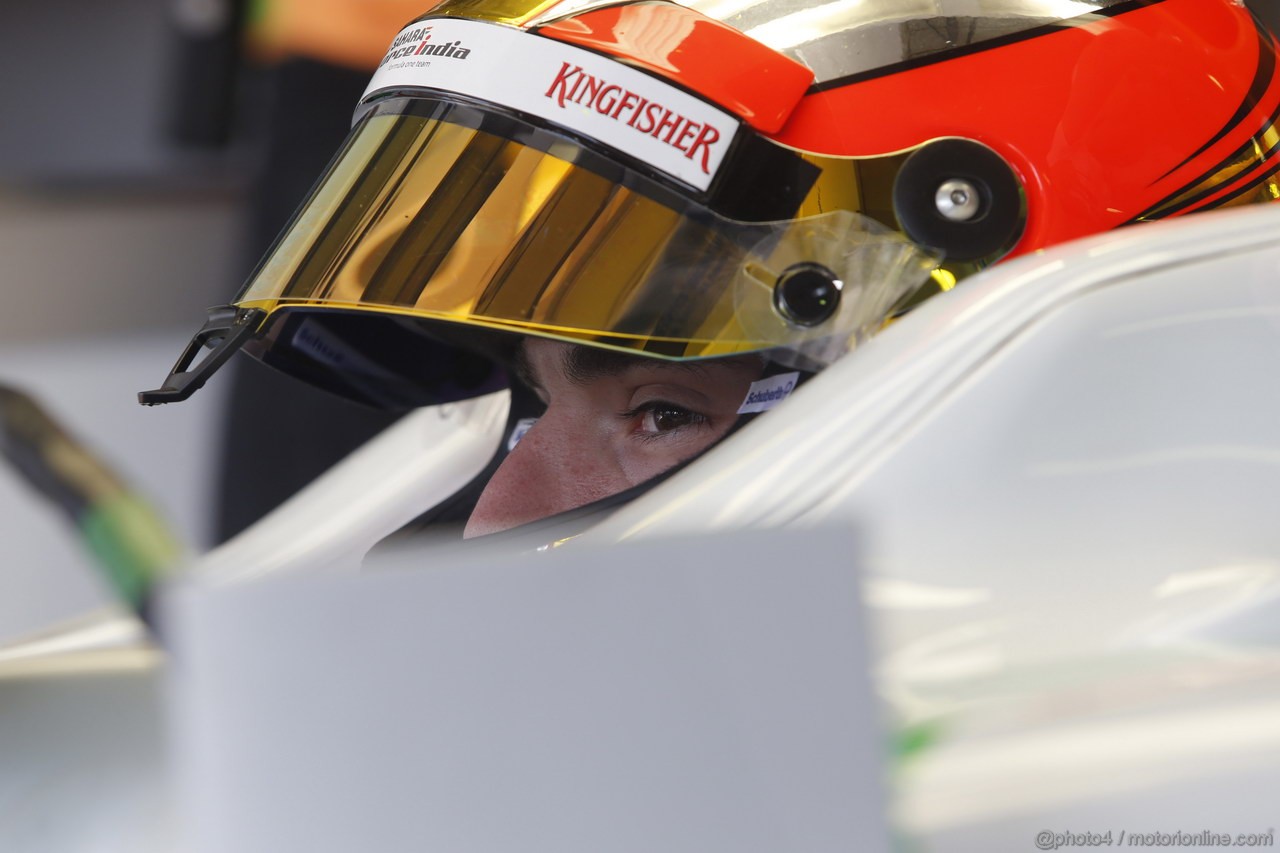 GP UNGHERIA, 27.07.2012- Prove Libere 1, Jules Bianchi (FRA), Test Driver, Sahara Force India Formula One Team VJM05 