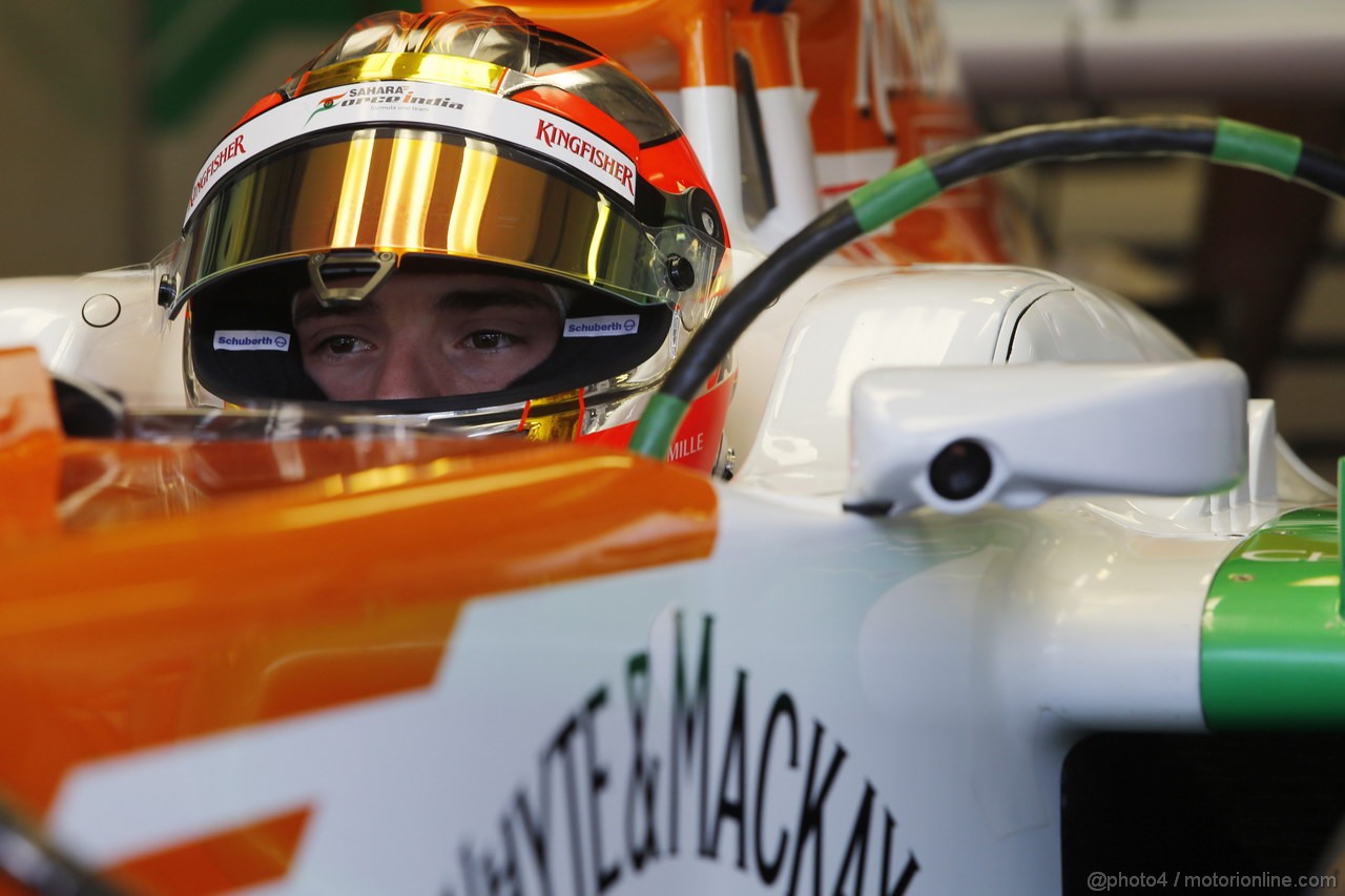 GP UNGHERIA, 27.07.2012- Prove Libere 1, Jules Bianchi (FRA), Test Driver, Sahara Force India Formula One Team VJM05 