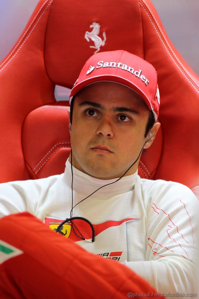 GP UNGHERIA, 27.07.2012- Prove Libere 1, Felipe Massa (BRA) Ferrari F2012 