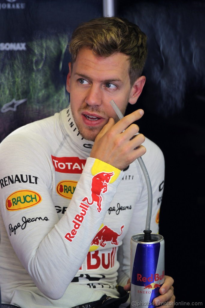 GP UNGHERIA, 27.07.2012- Prove Libere 1, Sebastian Vettel (GER) Red Bull Racing RB8 