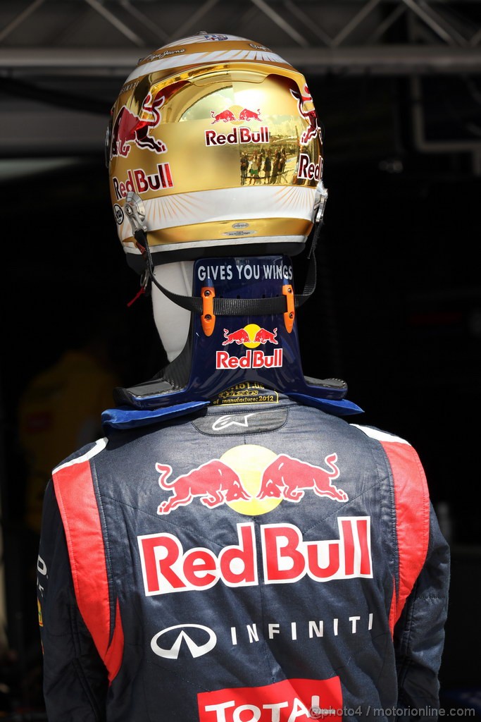 GP UNGHERIA, 27.07.2012- Prove Libere 2, Sebastian Vettel (GER) Red Bull Racing RB8