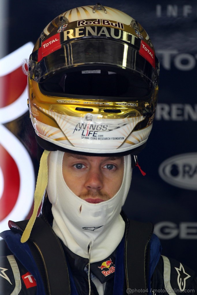 GP UNGHERIA, 27.07.2012- Prove Libere 2, Sebastian Vettel (GER) Red Bull Racing RB8