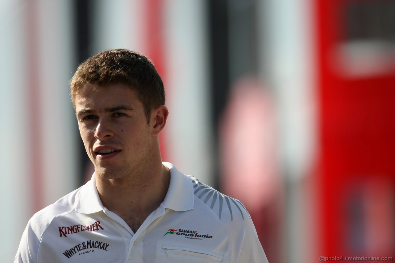 GP UNGHERIA, 27.07.2012- Paul di Resta (GBR) Sahara Force India F1 Team VJM05 