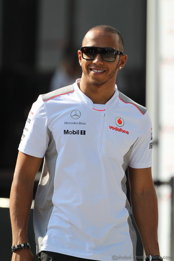 GP UNGHERIA, 27.07.2012- Lewis Hamilton (GBR) McLaren Mercedes MP4-27 