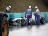 GP UNGHERIA, 27.07.2012- Free Practice 2, Crash, Michael Schumacher (GER) Mercedes AMG F1 W03