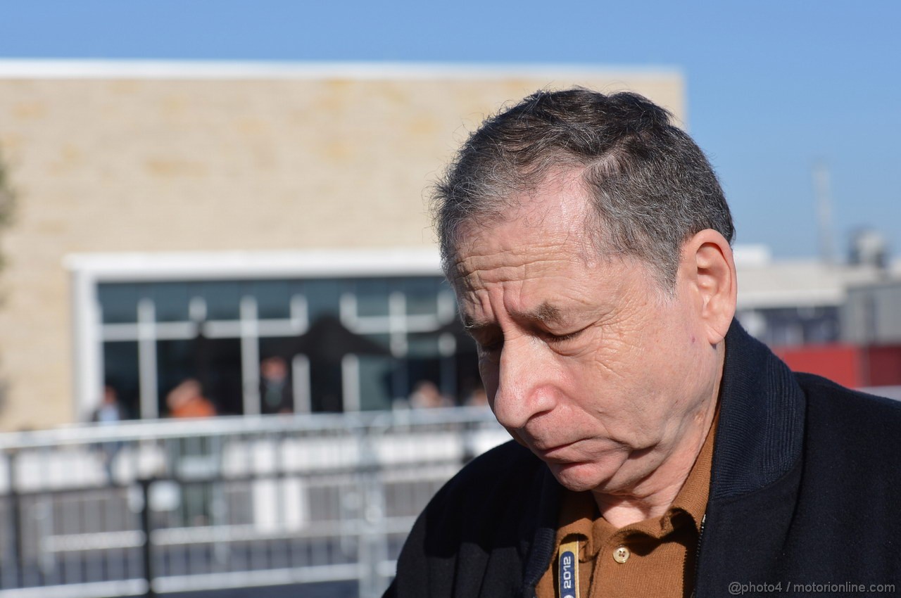 GP USA, 18.11.2012 - Jean Todt (FRA) Fia president