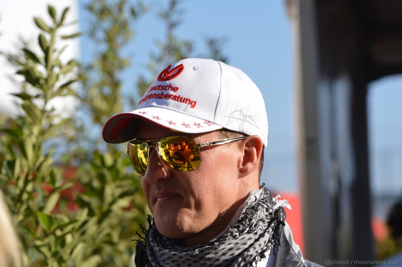 GP USA, 18.11.2012 - Michael Schumacher (GER) Mercedes AMG F1 W03