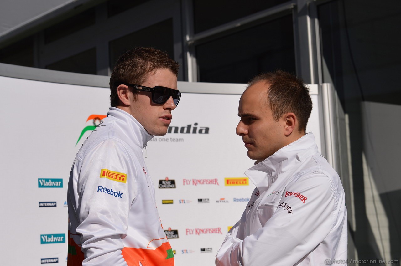 GP USA, 18.11.2012 - Paul di Resta (GBR) Sahara Force India F1 Team VJM05