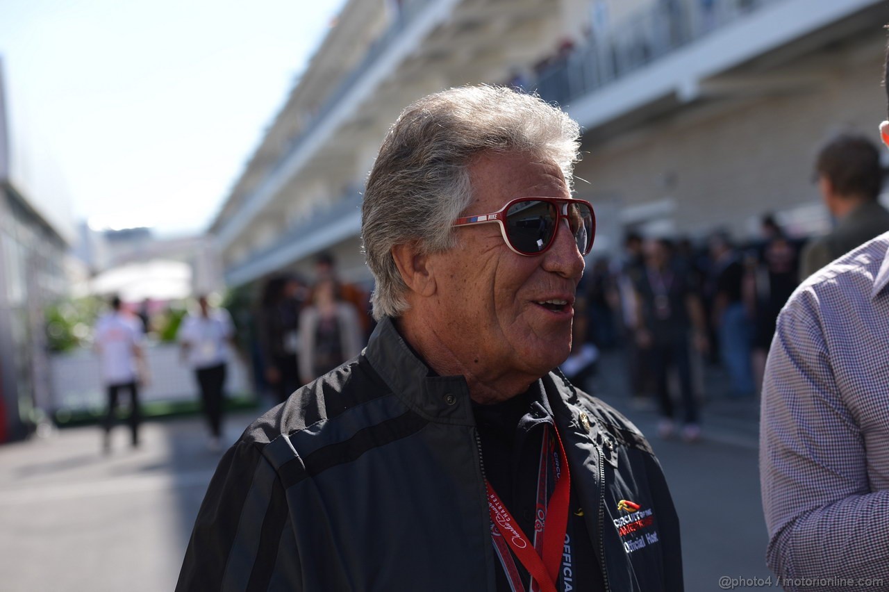 GP USA, 18.11.2012 - Mario Andretti (USA)