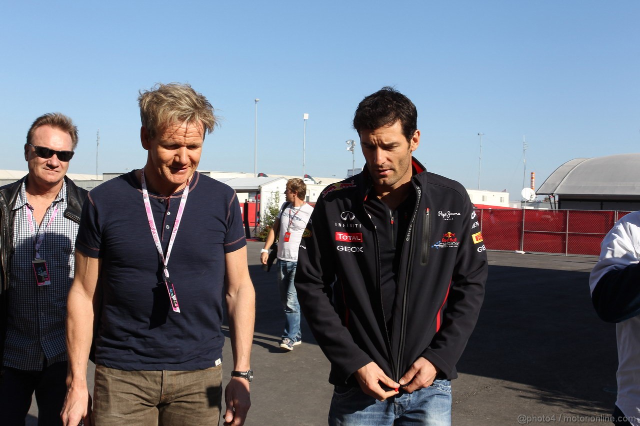 GP USA, 18.11.2012 - Mark Webber (AUS) Red Bull Racing RB8