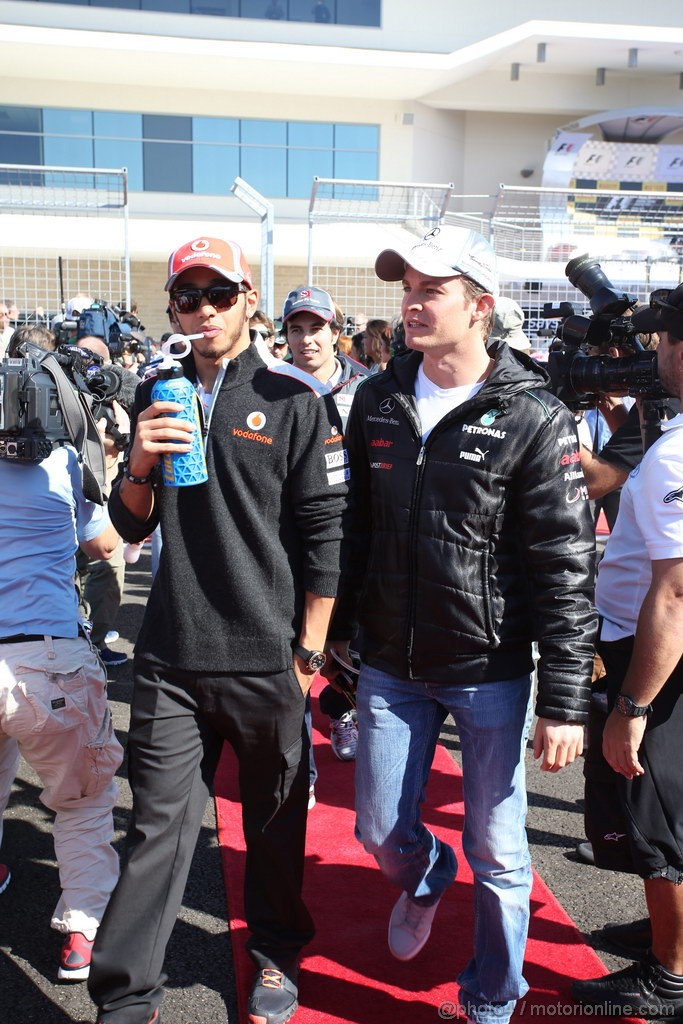 GP USA, 18.11.2012 - Lewis Hamilton (GBR) McLaren Mercedes MP4-27