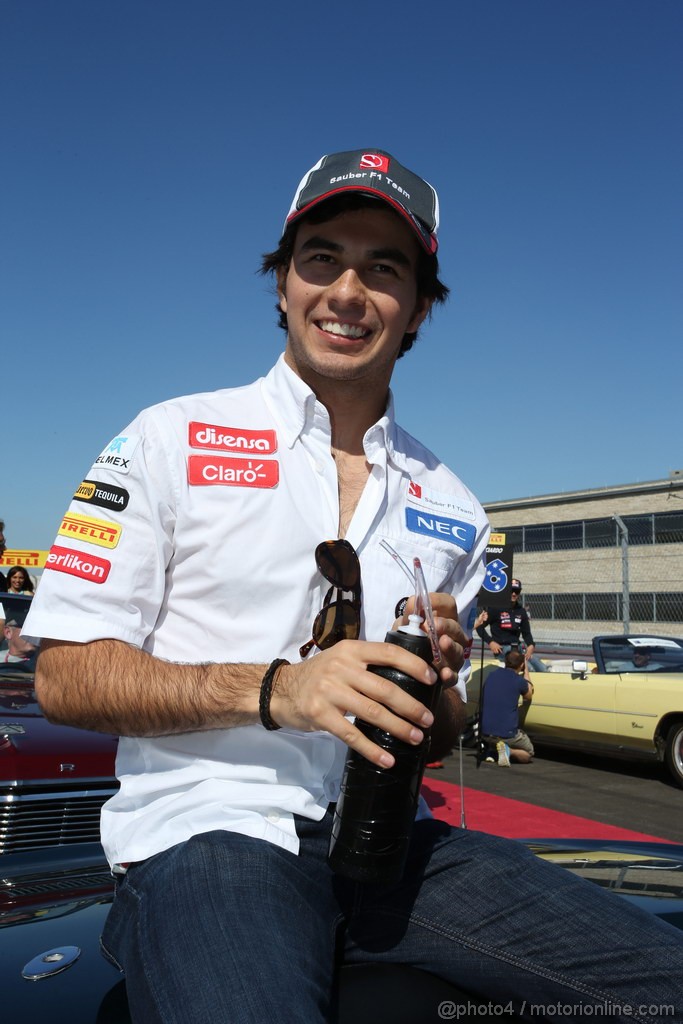 GP USA, 18.11.2012 - Sergio Prez (MEX) Sauber F1 Team C31