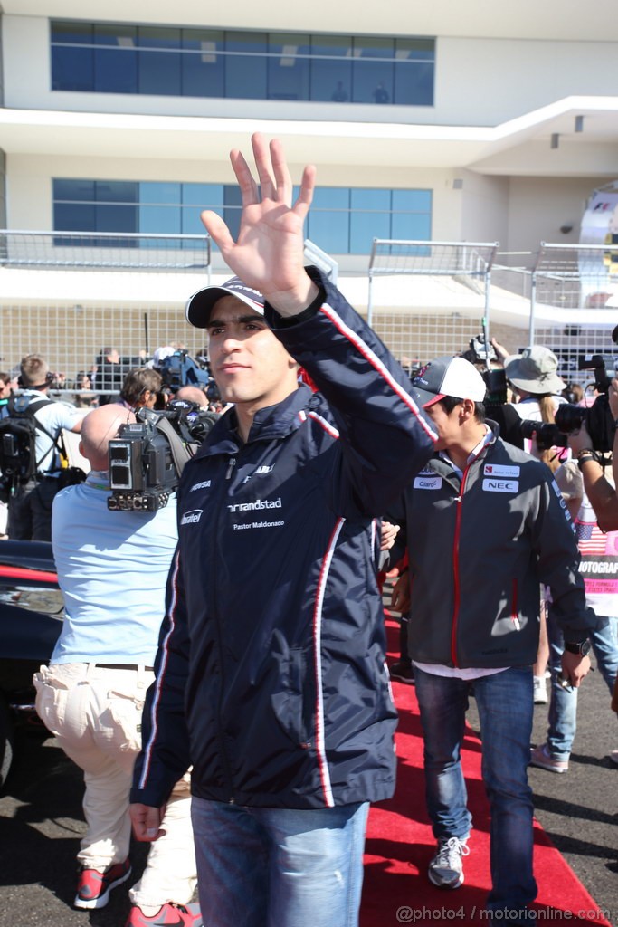 GP USA, 18.11.2012 - Pastor Maldonado (VEN), Williams F1 Team FW34