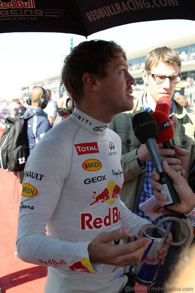 GP USA, 18.11.2012 - Gara, Sebastian Vettel (GER) Red Bull Racing RB8