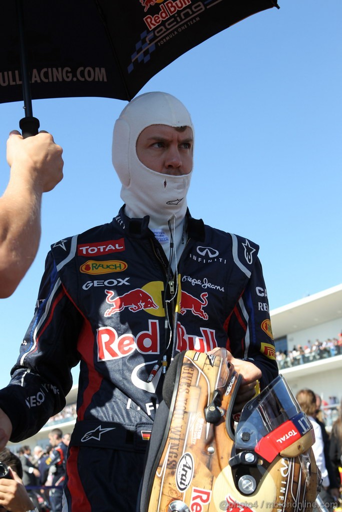 GP USA, 18.11.2012 - Gara, Sebastian Vettel (GER) Red Bull Racing RB8