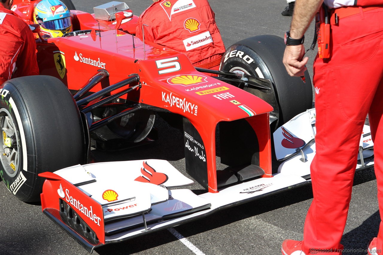 GP USA, 18.11.2012 - Gara, Fernando Alonso (ESP) Ferrari F2012