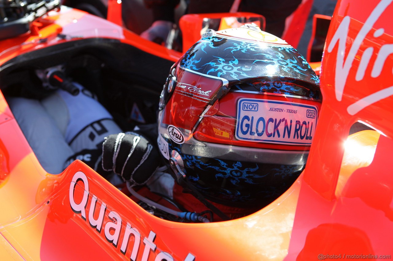 GP USA, 18.11.2012 - Gara, Timo Glock (GER) Marussia F1 Team MR01