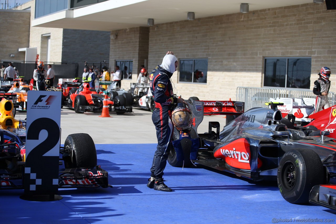 GP USA, 18.11.2012 - Gara, Sebastian Vettel (GER) Red Bull Racing RB8