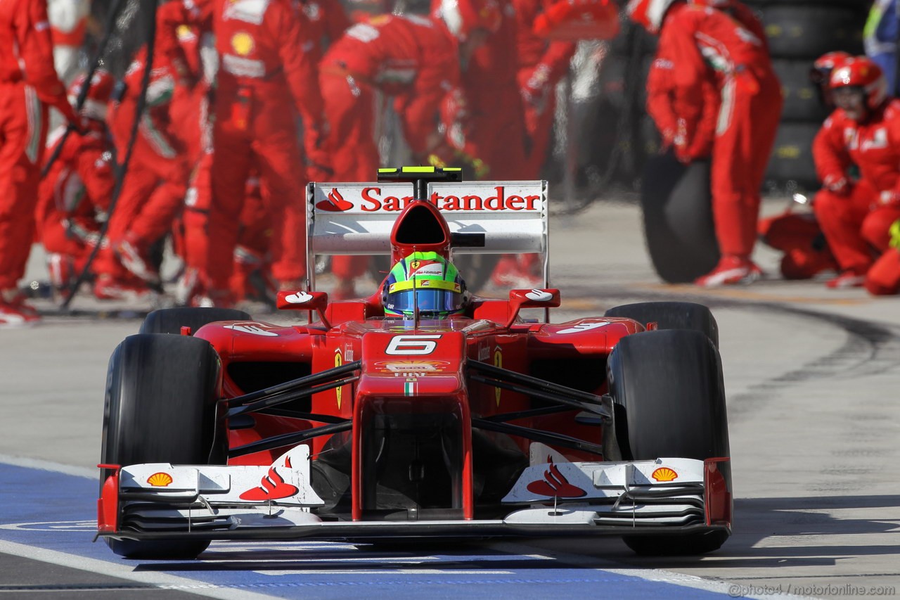 GP USA, 18.11.2012 - Gara, Felipe Massa (BRA) Ferrari F2012