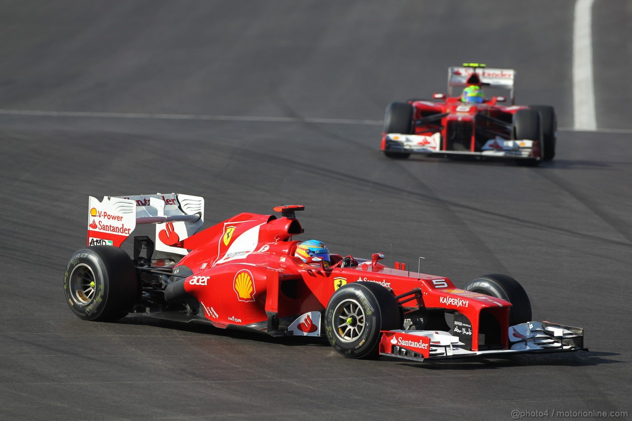 GP USA, 18.11.2012 - Gara, Fernando Alonso (ESP) Ferrari F2012