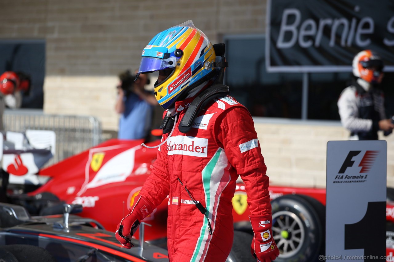 GP USA, 18.11.2012 - Gara, Fernando Alonso (ESP) Ferrari F2012