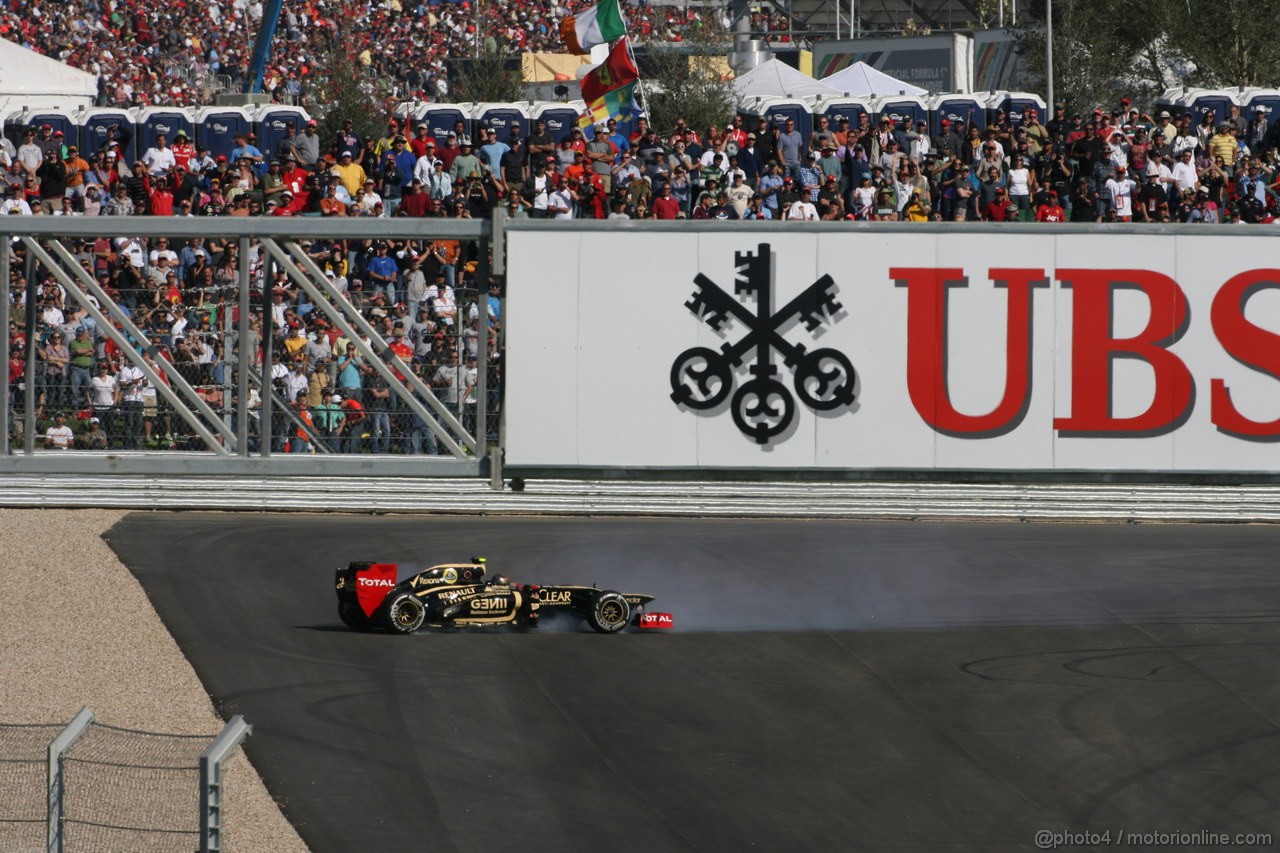 GP USA, 18.11.2012 - Gara, Romain Grosjean (FRA) Lotus F1 Team E20