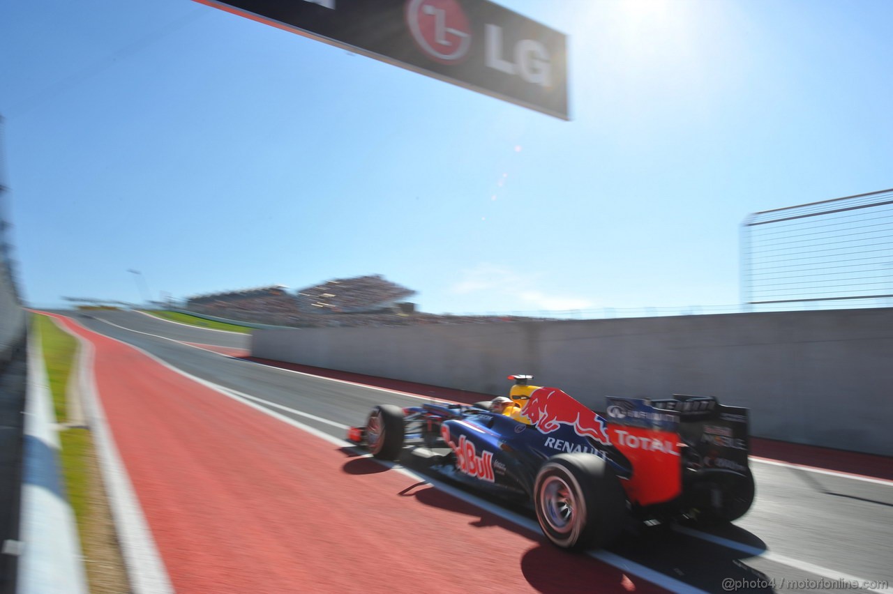 GP USA, 18.11.2012 - Gara, Sebastian Vettel (GER) Red Bull Racing RB8