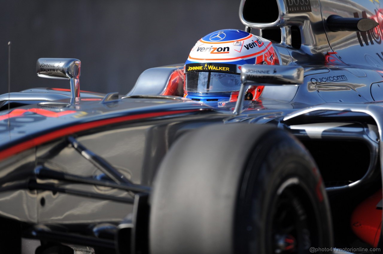 GP USA, 18.11.2012 - Gara, Jenson Button (GBR) McLaren Mercedes MP4-27