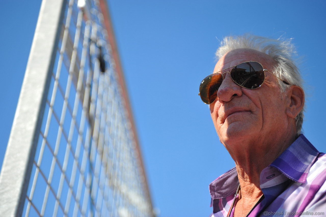GP USA, 18.11.2012 -  John Button (GBR) father of Jenson Button (GBR)